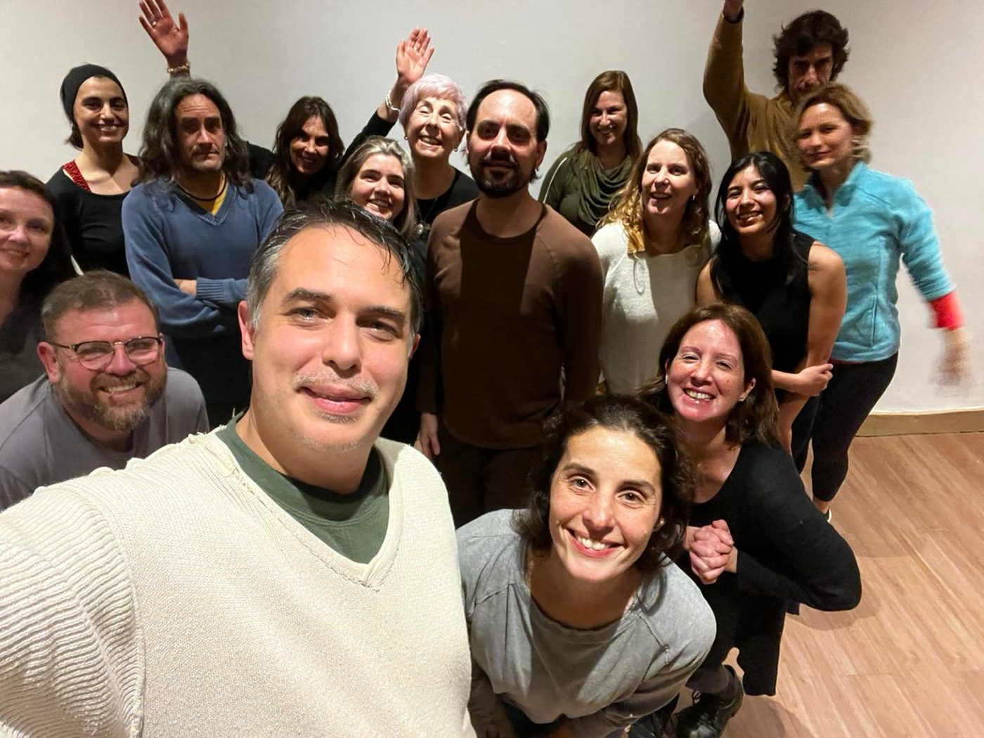 El grupo del seminario, al terminar. La Plata, julio de 2024.